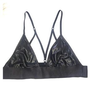 Leather Bralette
